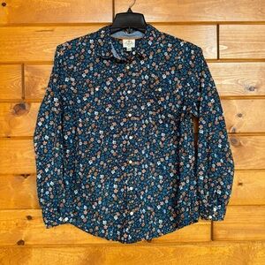 St. John’s Bay Floral Button Down Top